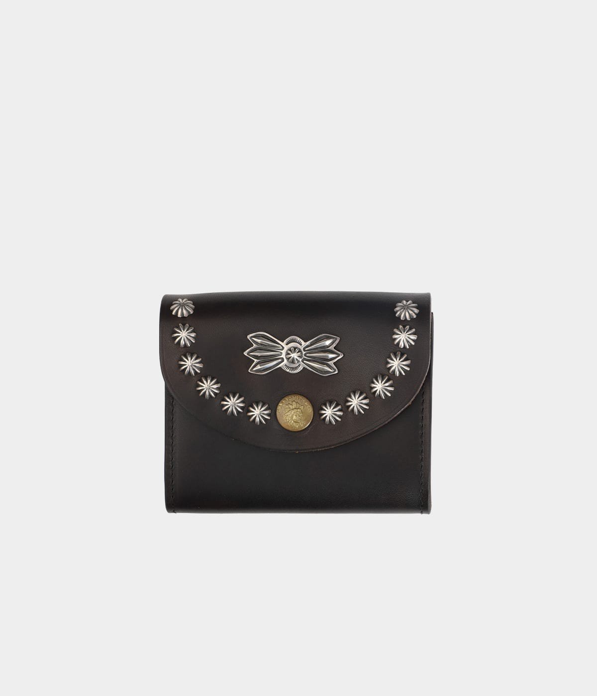 LARRY SMITH ケース ラリースミス 財布 ウォレット ラリースミス (LARRY SMITH) CLASSIC COIN CASE No.1 (SHELL) コンチョ