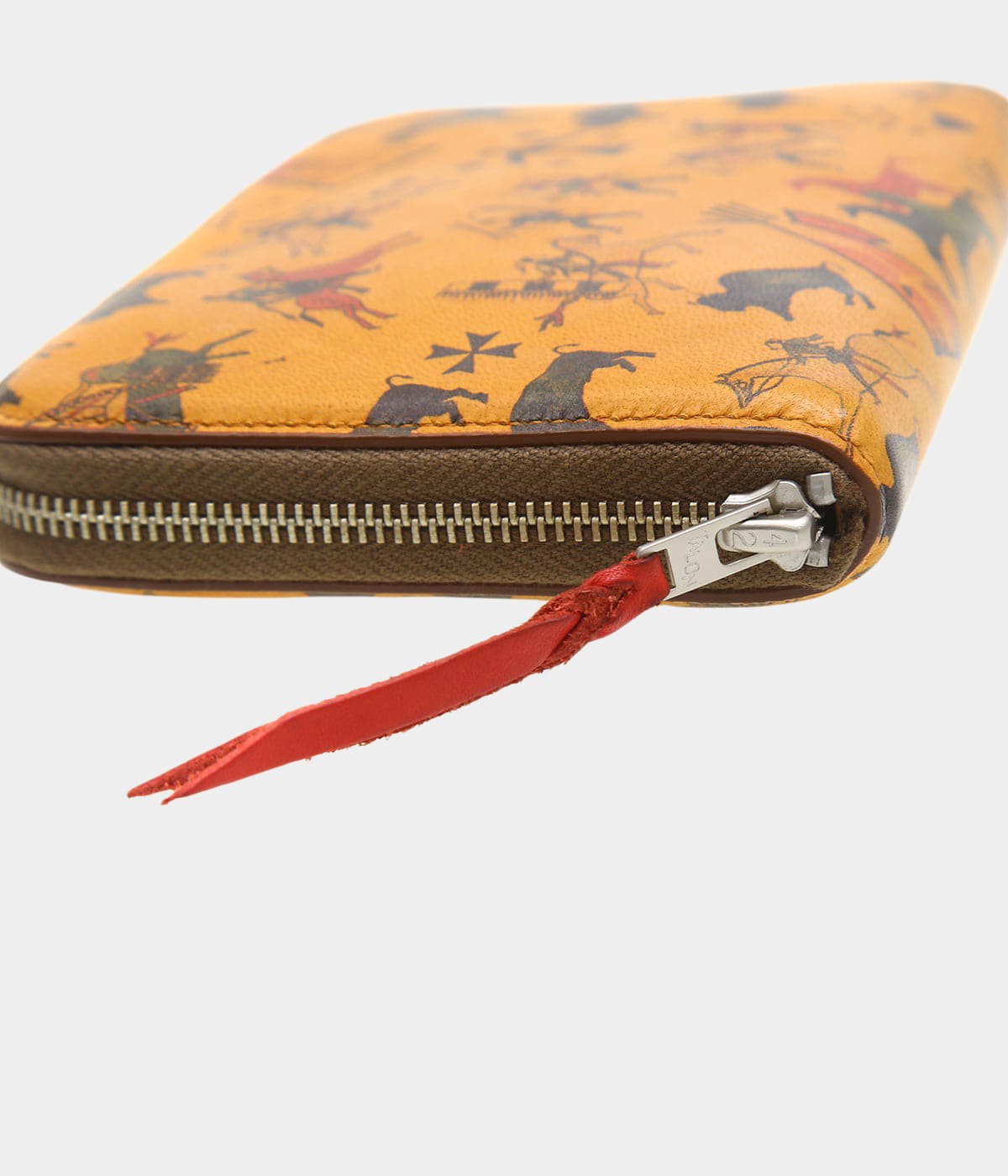 ROUND FASTENER WALLET M,TIPI ART | LARRY SMITH(ラリースミス