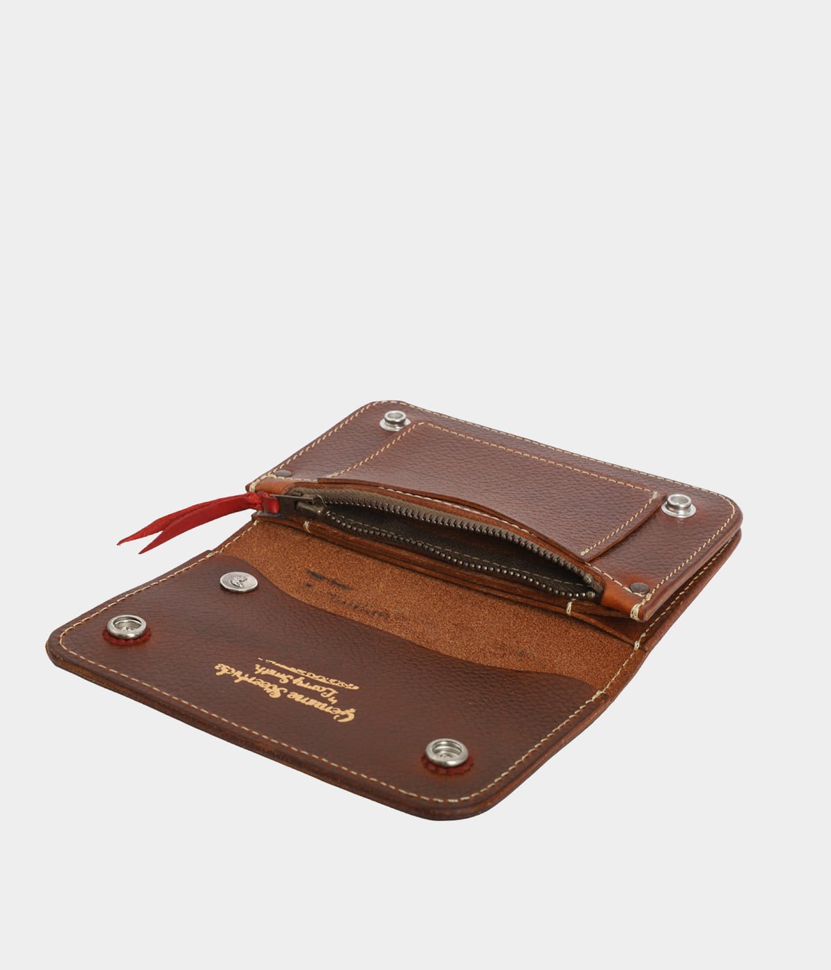 EMBOSSED TRUCKERS WALLET (SMALL) CUSTOM | LARRY SMITH(ラリースミス