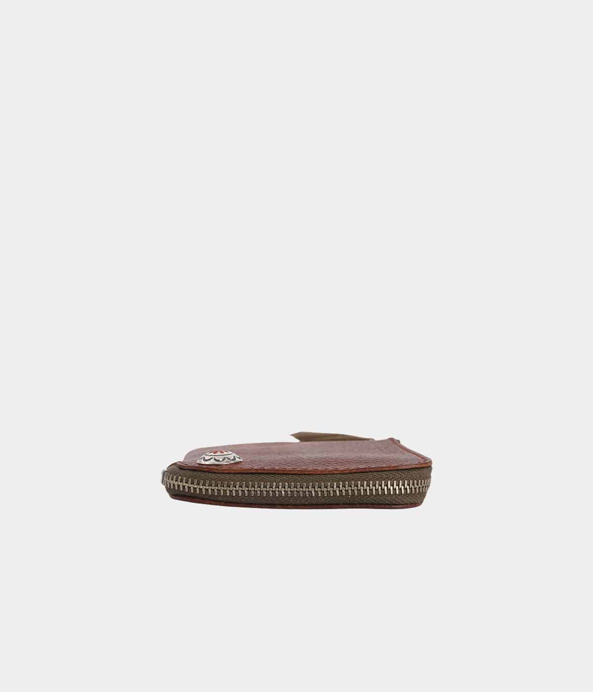 EMBOSSED L ZIPPER SHORT WALLET | LARRY SMITH(ラリースミス