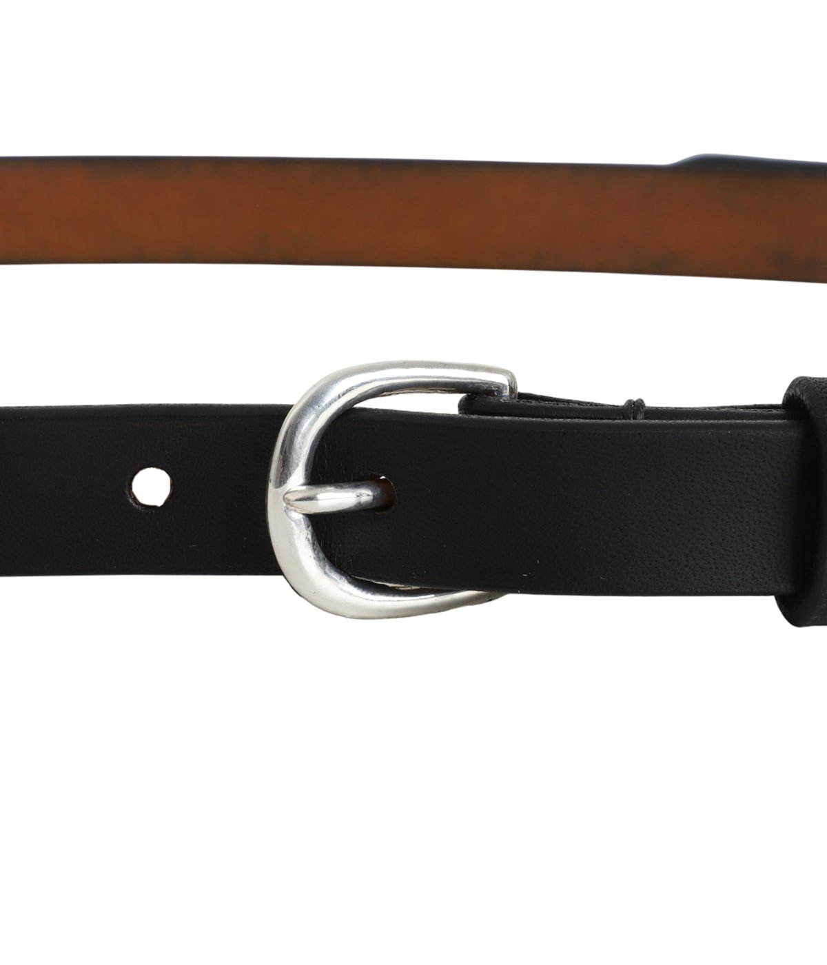 HORSESHOE BUCKLE EXTENDED TIP BELT | LARRY SMITH(ラリースミス 