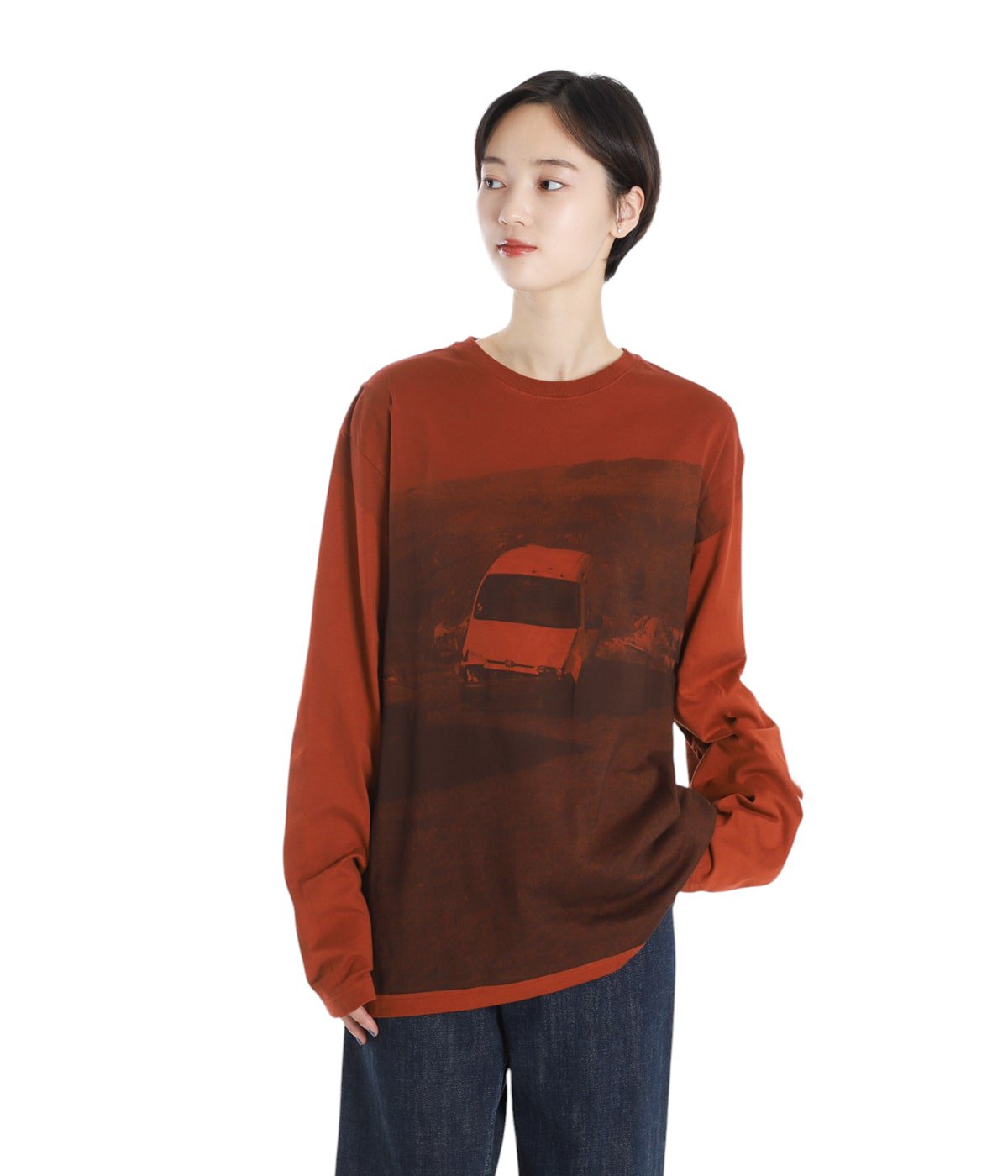 レディース】PRINTED LONG T-SHIRT | seya.(セヤ) / トップス