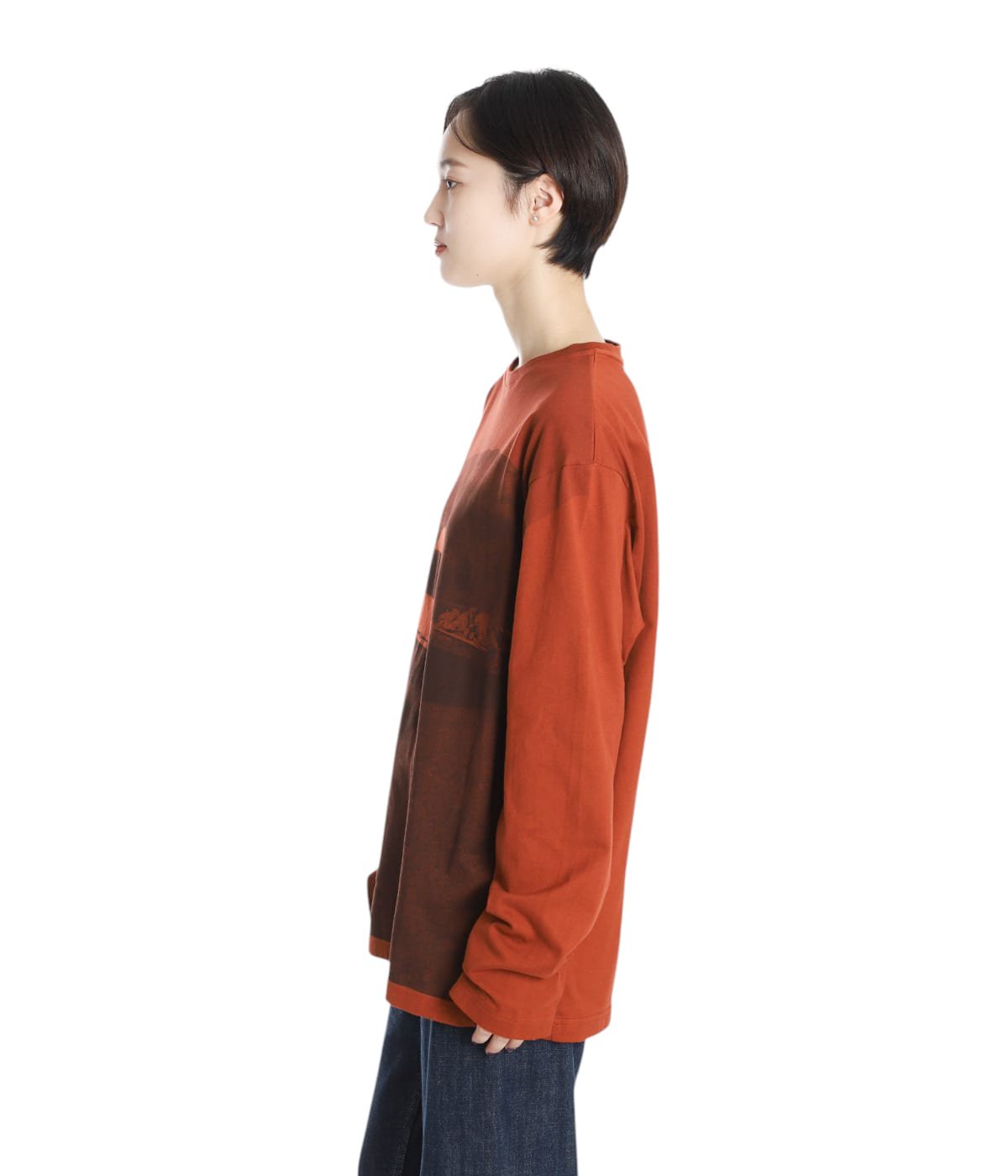 レディース】PRINTED LONG T-SHIRT | seya.(セヤ) / トップス