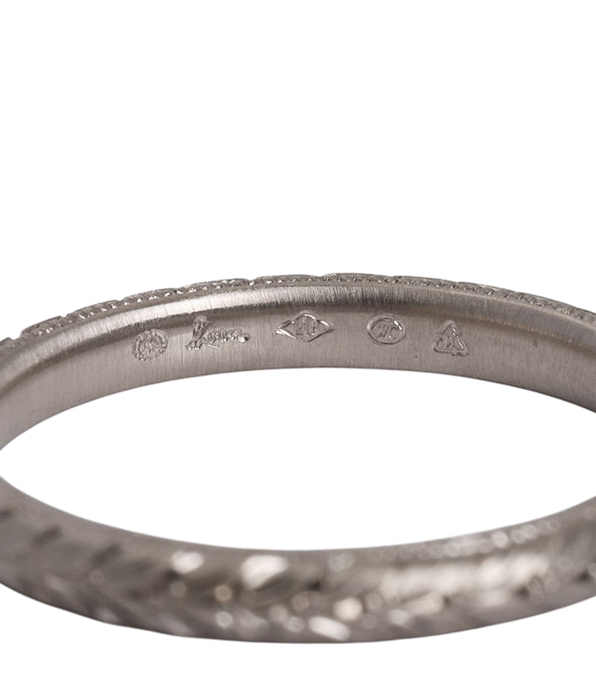 【hum】リング【K18WG】 CARVING RING K18WG | hum(ハム) / アクセサリー リング (メンズ)の