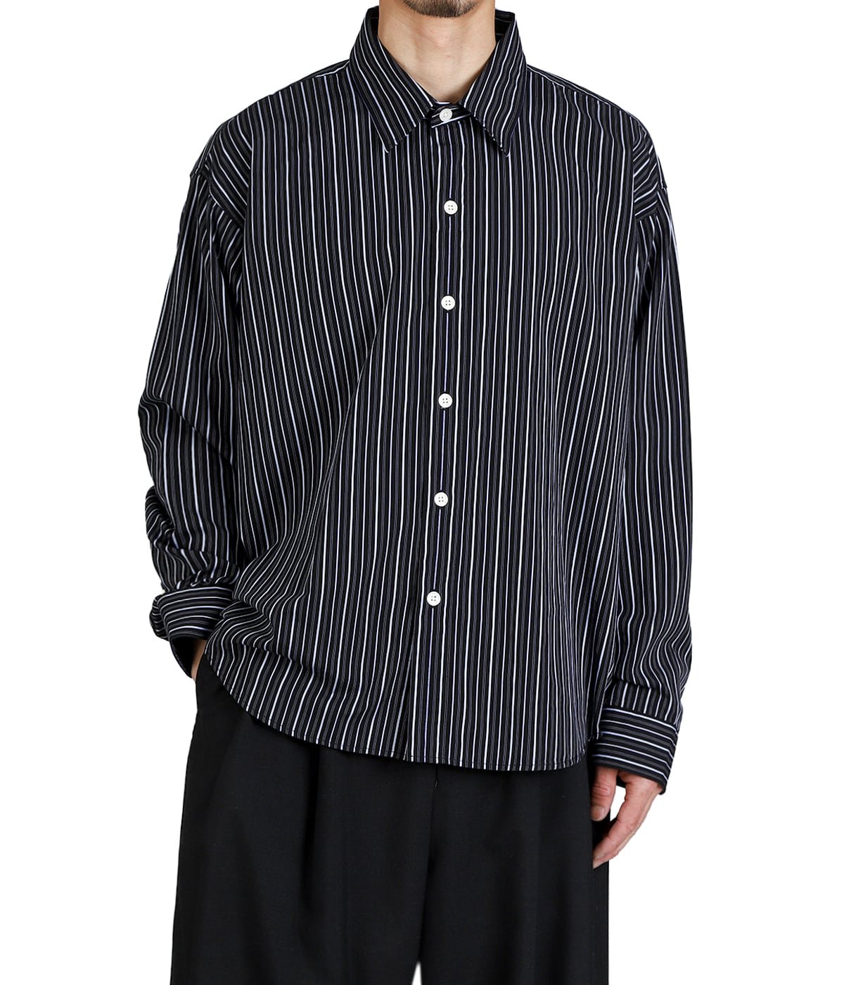 Exact Shirt | mfpen(エムエフペン) / トップス 長袖シャツ (メンズ)の