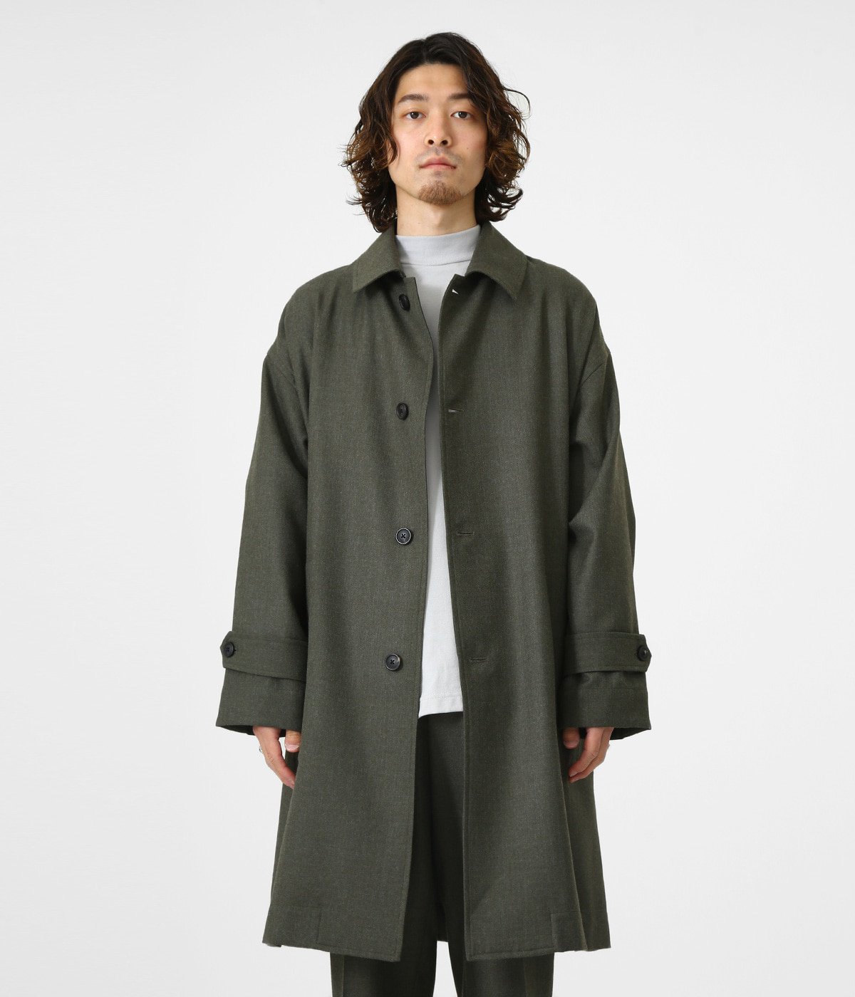 Marka マーカ Shirt Coat 2 48 Wool Soft Serge アウター コート メンズ の通販 Arknets アークネッツ メンズ レディース公式通販 正規取扱店