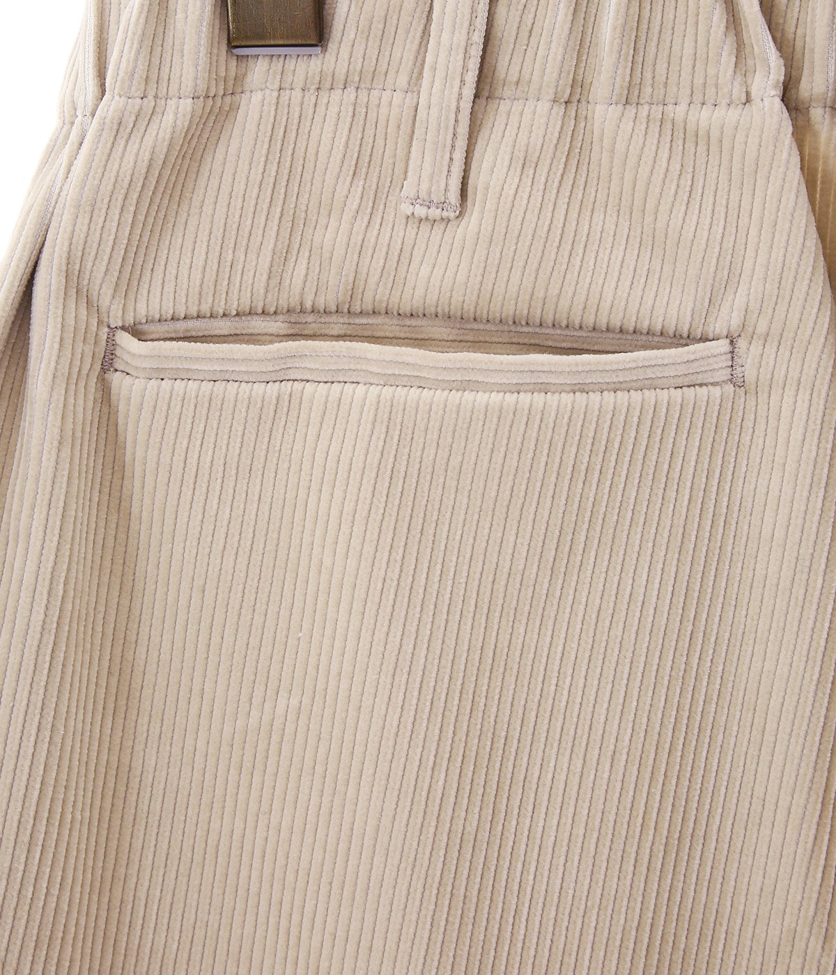 marka(マーカ) 2TUCK STRAIGHT FIT TROUSERS - 9wale corduroy 