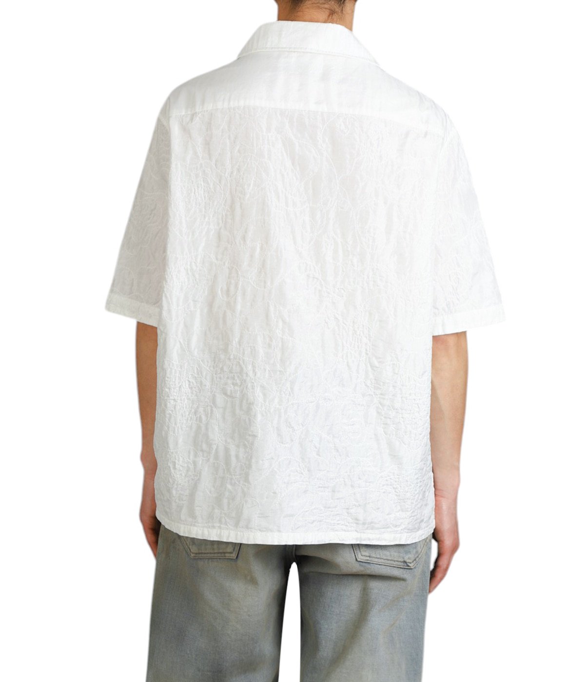 OURs着用　OUR LEGACY FUNNEL SHIRT White 46 OURs着用 OUR LEGACY FUNNEL SHIRT White 46 定価7.2万】OUR LEGACY