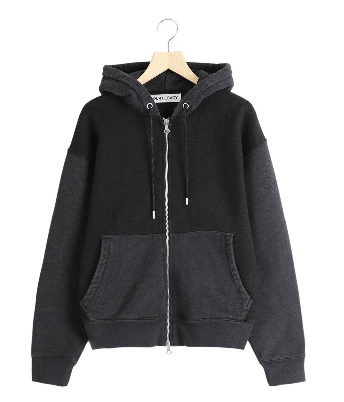 Our Legacy - Work Shop Hood Black Reflective Yin Yang