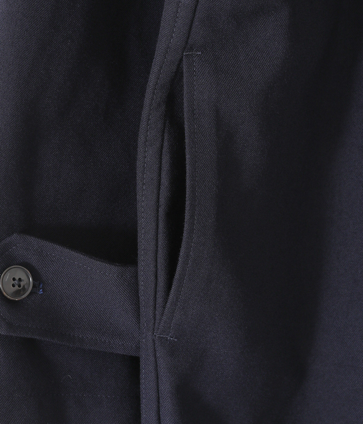 SHIRT COAT - 2/48 wool vintage gabardine - | marka(マーカ