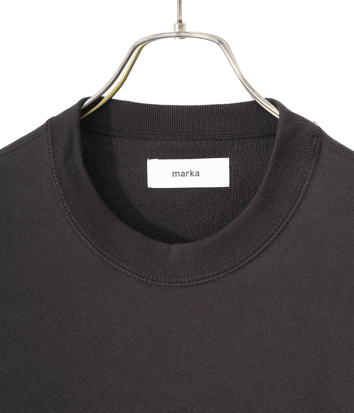 CREW NECK - 40/2 recycle suvin organic cotton knit - | marka