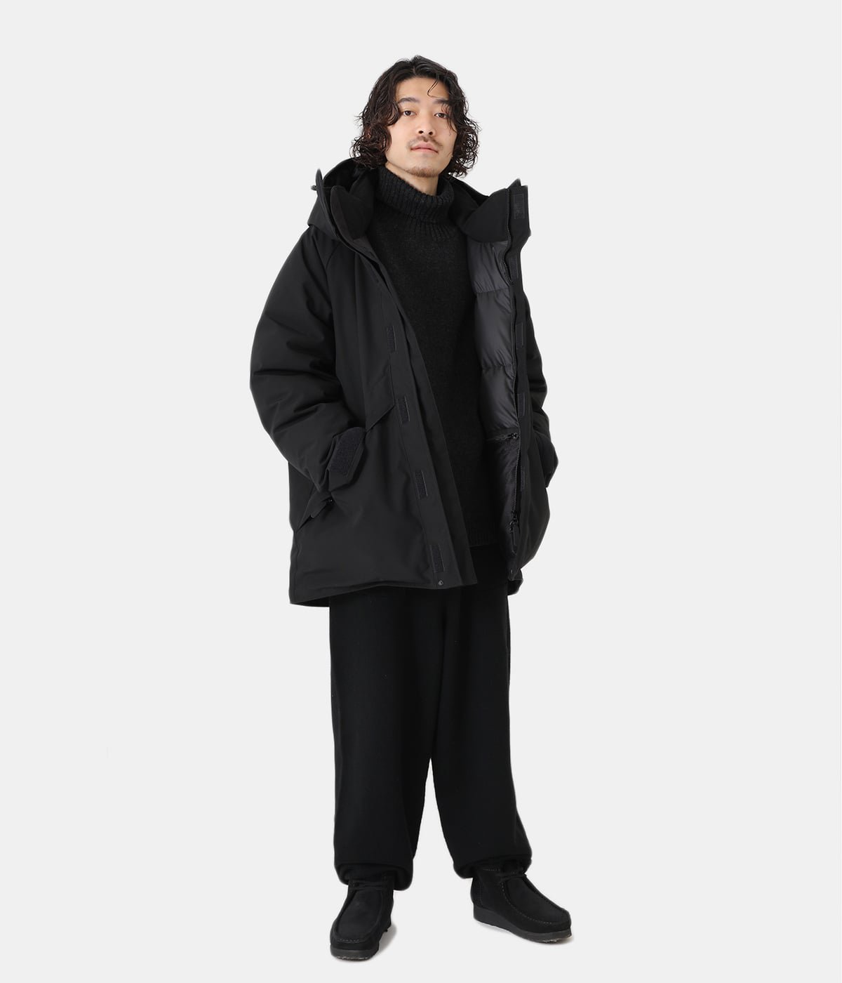 marka｜OVERSIZE DOWN PARKA #BLACK [M22C-17BL01C]-