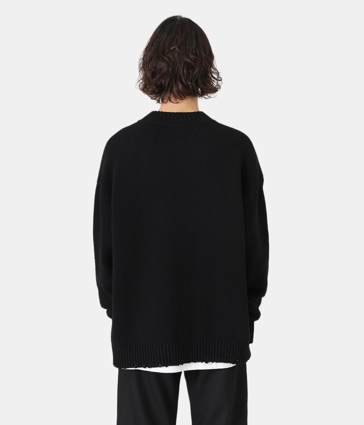 CREW NECK JUMPER 7G - boucle wool - | marka(マーカ) / トップス