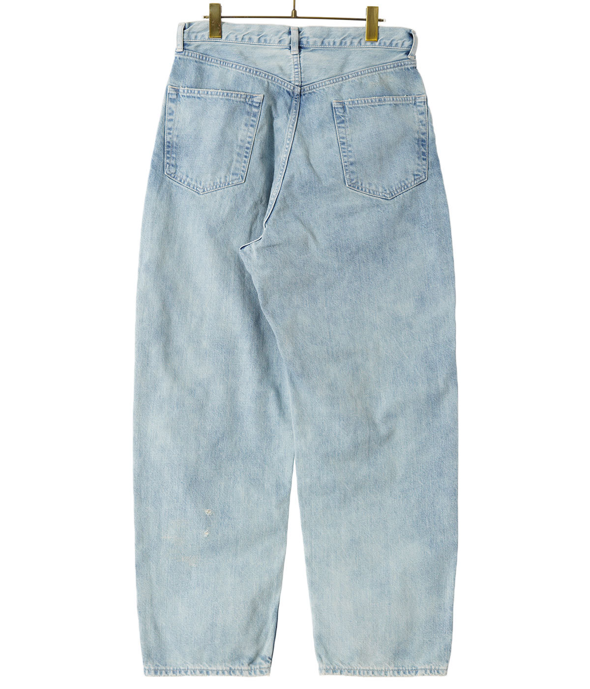 【予約】COCOON FIT JEANS DAMAGED - organic cotton 12oz denim -