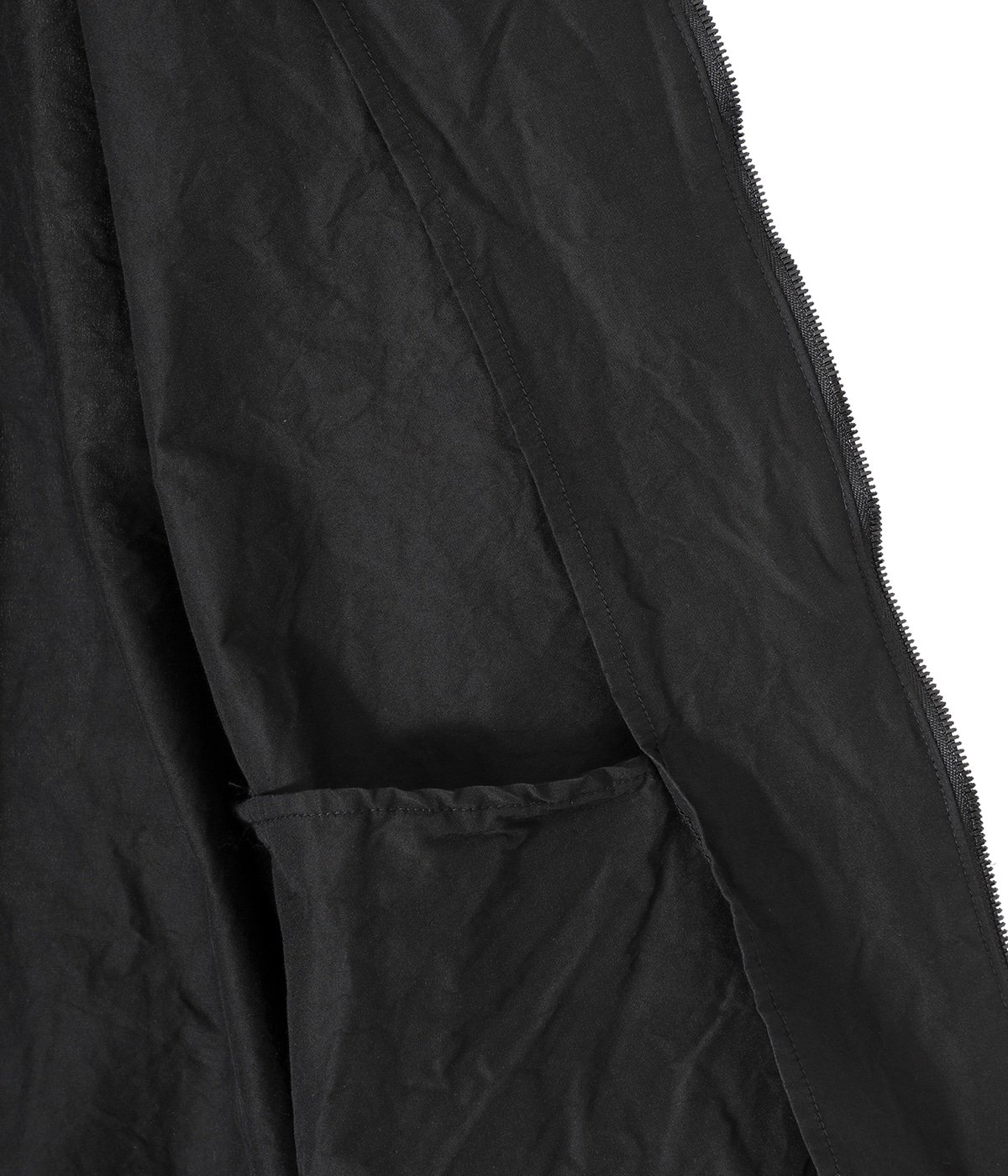 TRACK JACKET - organic cotton × bratac silk taffeta - | marka