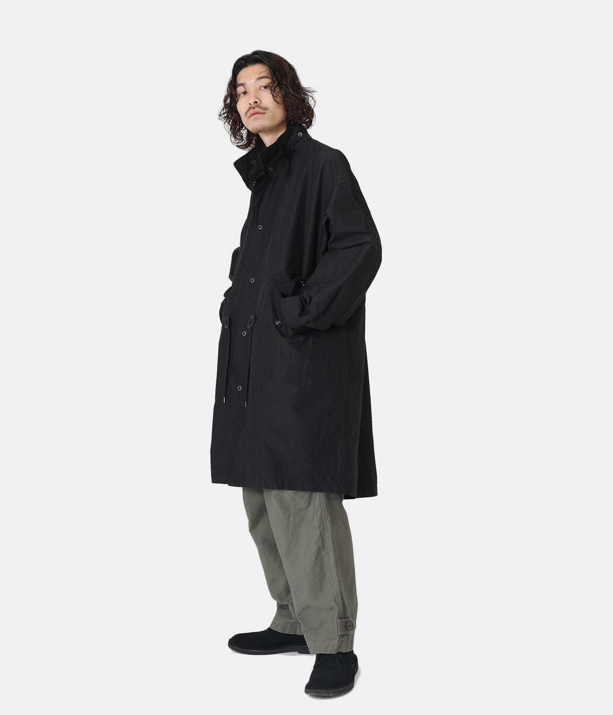 OliveサイズCONTEMPORARY&STREET HOODLESS MODS COATOliveサイズ - mirabellor.com