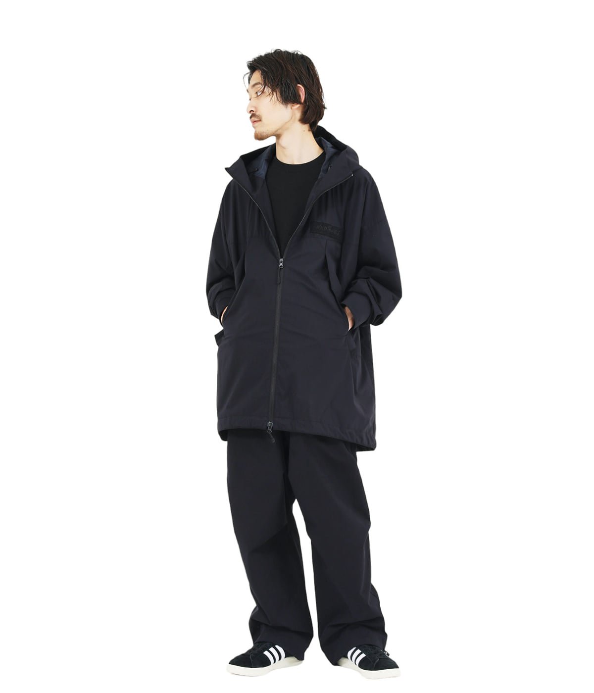 WILDTHINGS FIELD OVER COAT - partex shield 3layer nylon rip stop