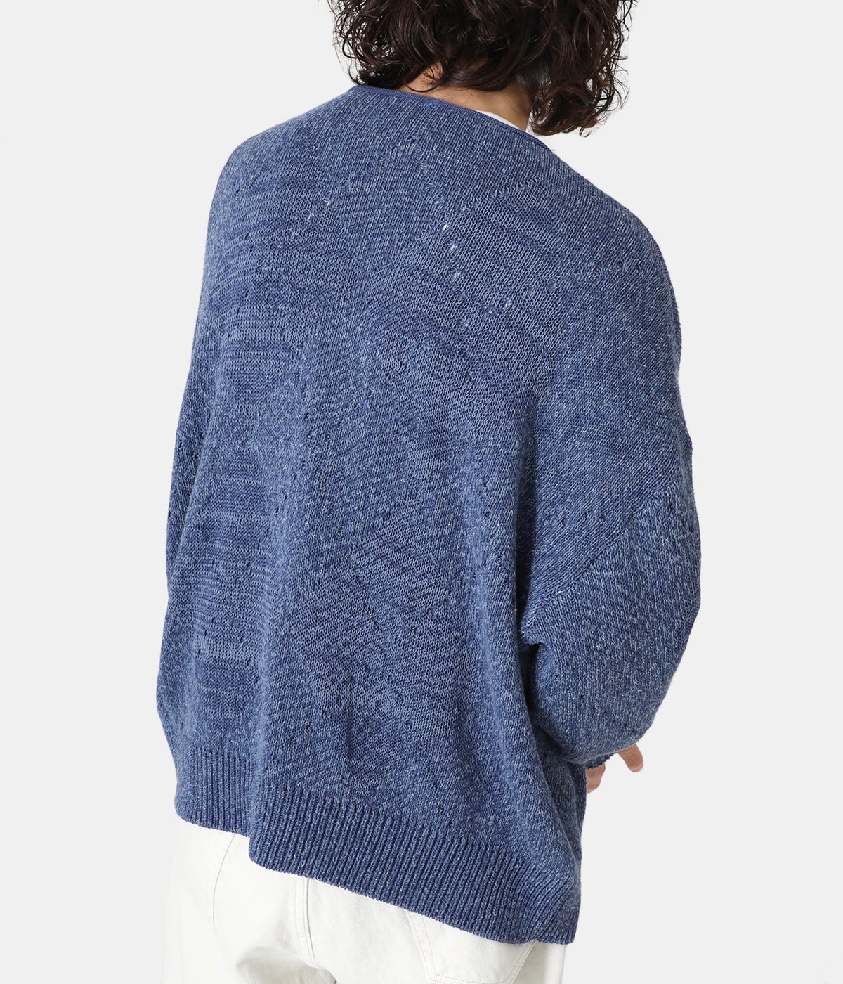 CARDIGAN - cotton × silk nep yarn - | marka(マーカ) / トップス