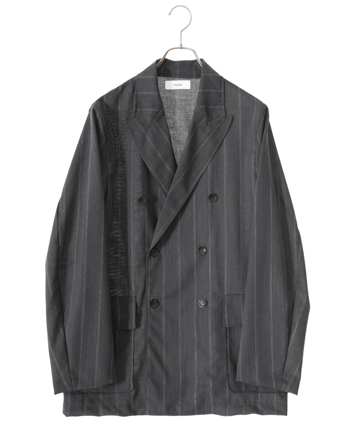 定価3.1万 美品 MARKA BUTCHER SHIRTS COAT サイズ2