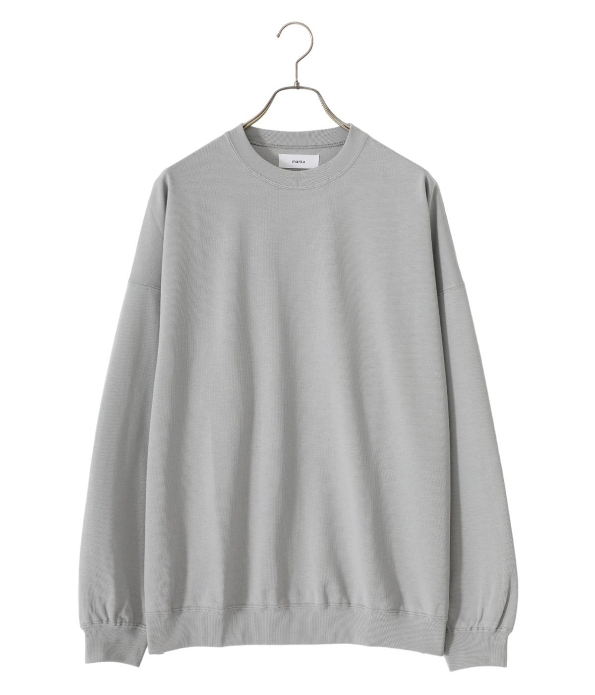 OVERSIZE CREW NECK - 20//1 recycle suvin organic cotton knit