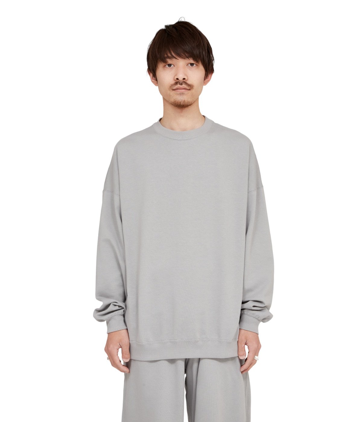 CREW NECK - 40/2 recycle suvin organic c - Tシャツ/カットソー(七分