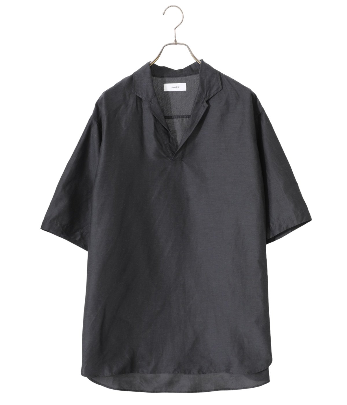 SKIPPER SHIRT - cupro linen nep cloth - | marka(マーカ) / トップス