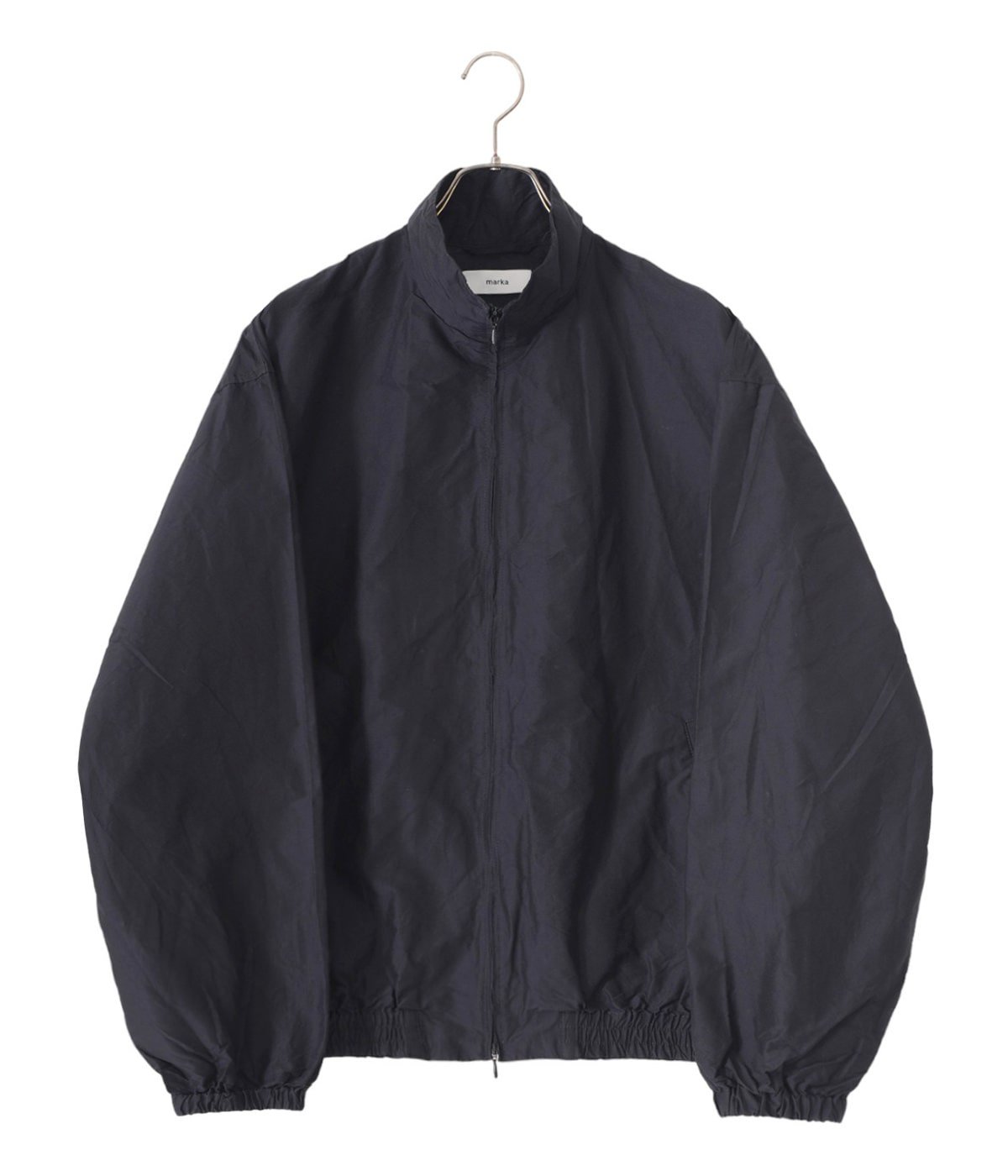 TRACK JACKET - organic cotton×silk high count typewriter - | marka