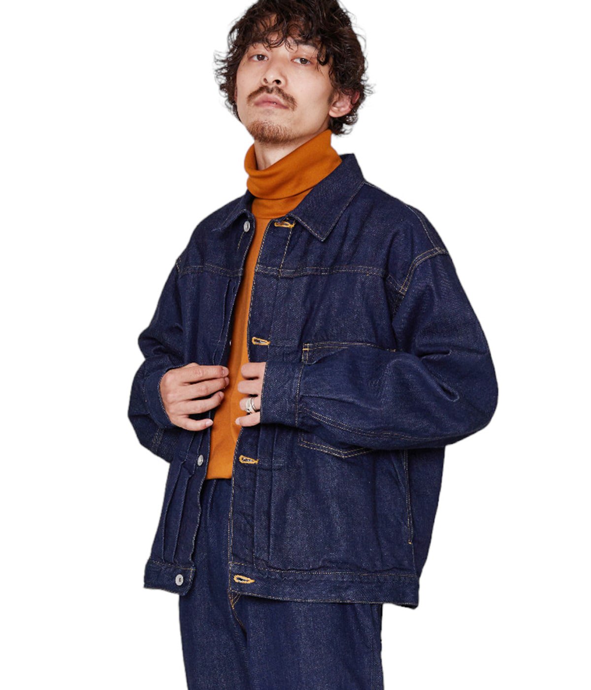 TYPE1 DENIM JACKET - organic cotton 12oz denim - | marka(マーカ