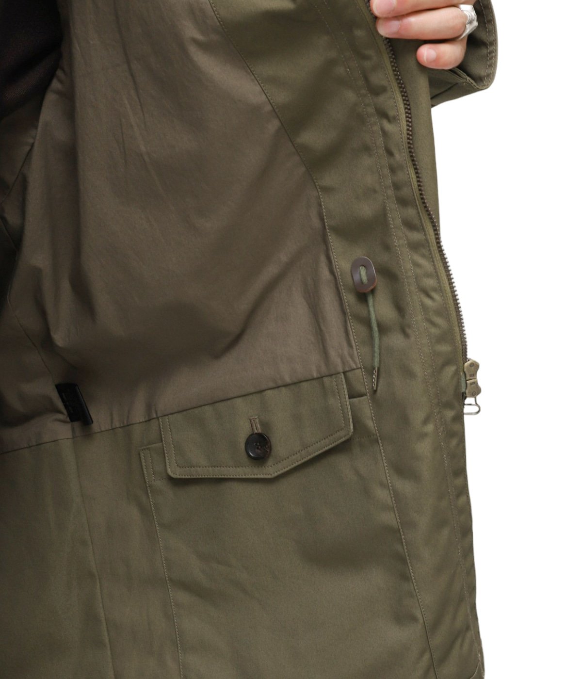 OUTDOORMAN JACKET - organic cotton weather cloth - | marka(マーカ ...