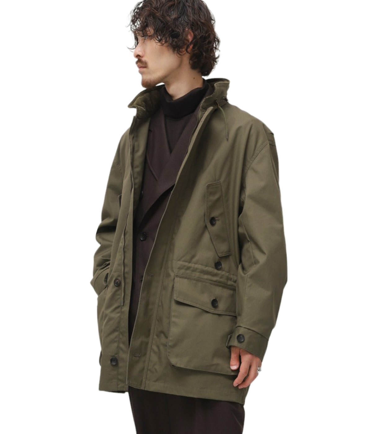 OUTDOORMAN JACKET - organic cotton weather cloth - | marka(マーカ