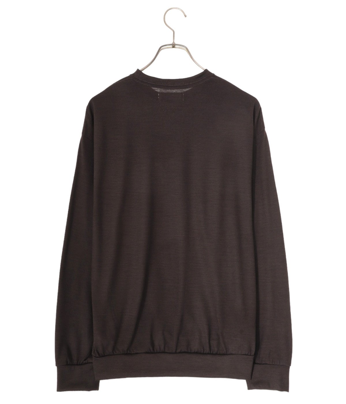 CREW NECK - 2/72 wool single jersey washable - | marka(マーカ