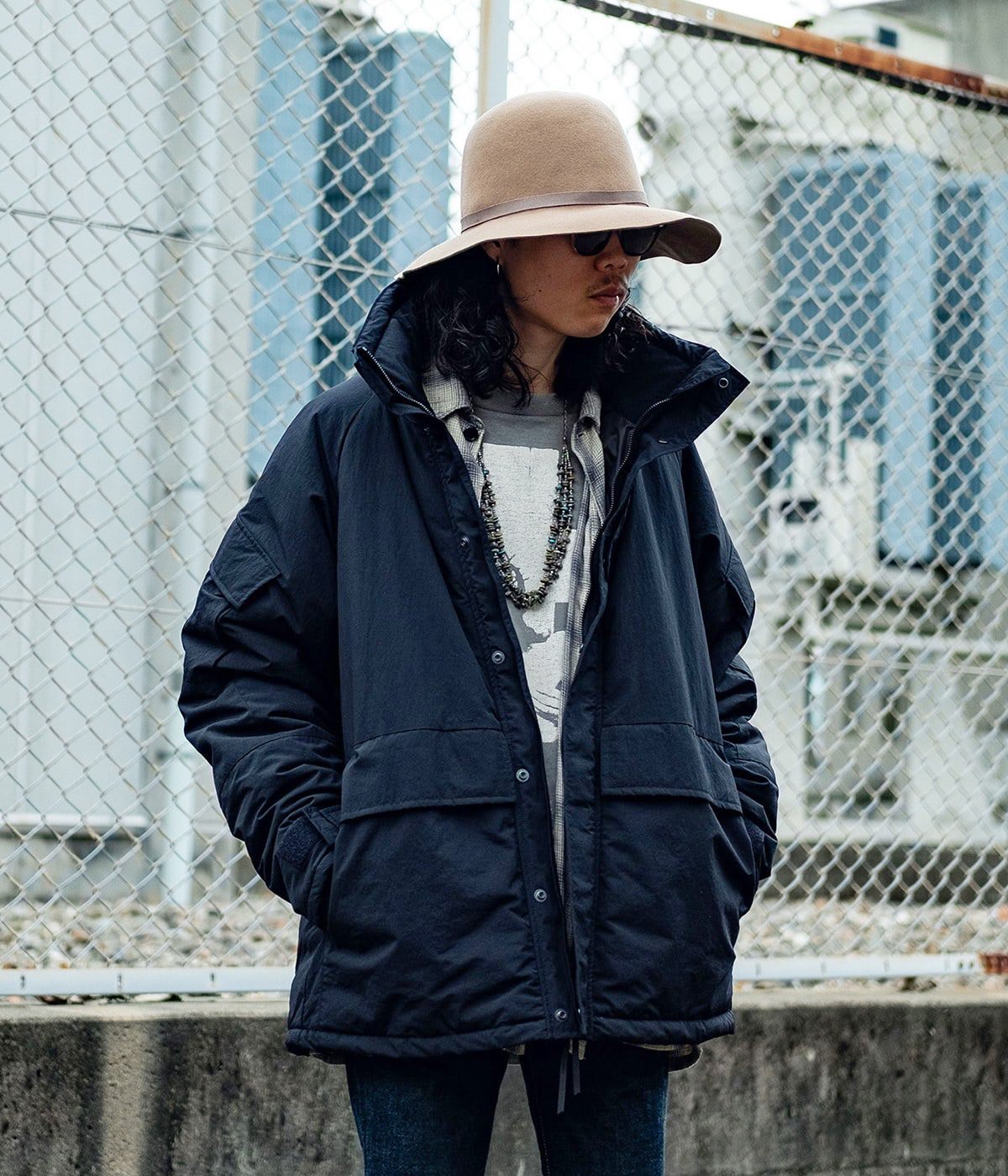ONLY ARK】別注 PUFFED ECWCS JACKET - recycle nylon tusser 