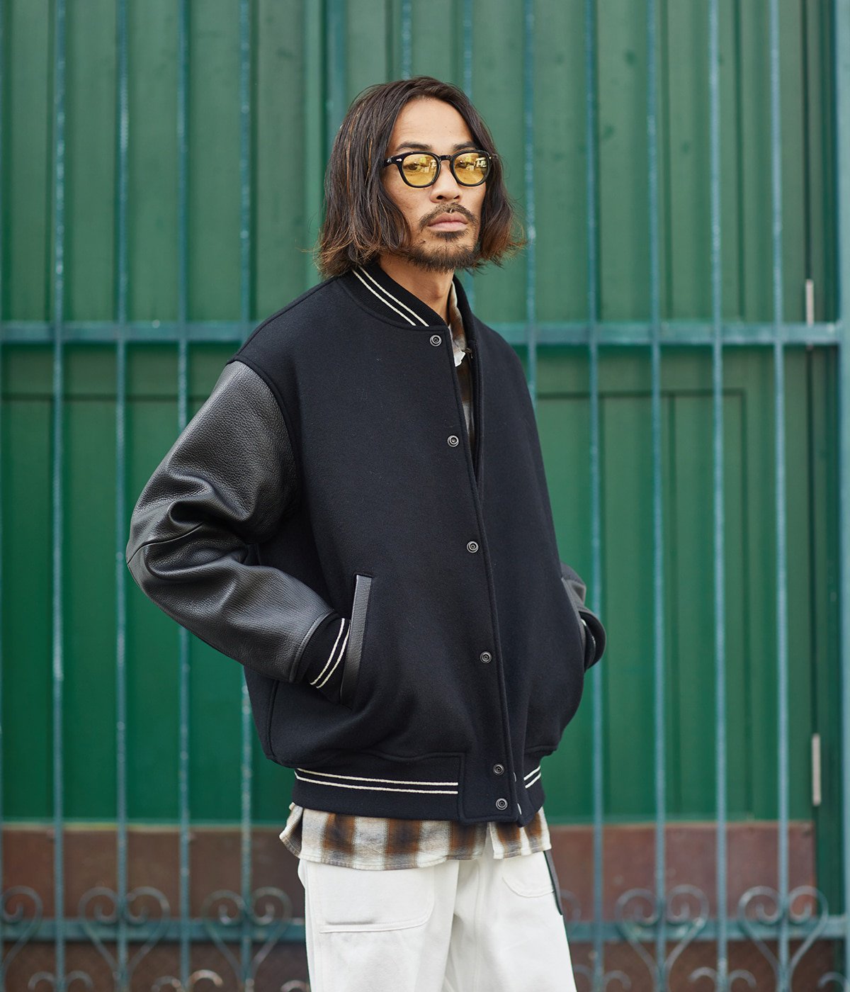 ONLY ARK】別注 PUFFED AWARD JACKET - wool double cloth - | marka