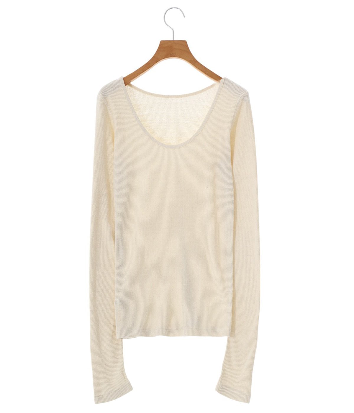 レディース】PURE SILK LONGSLEEVE TEE | Oblada(オブラダ) / トップス