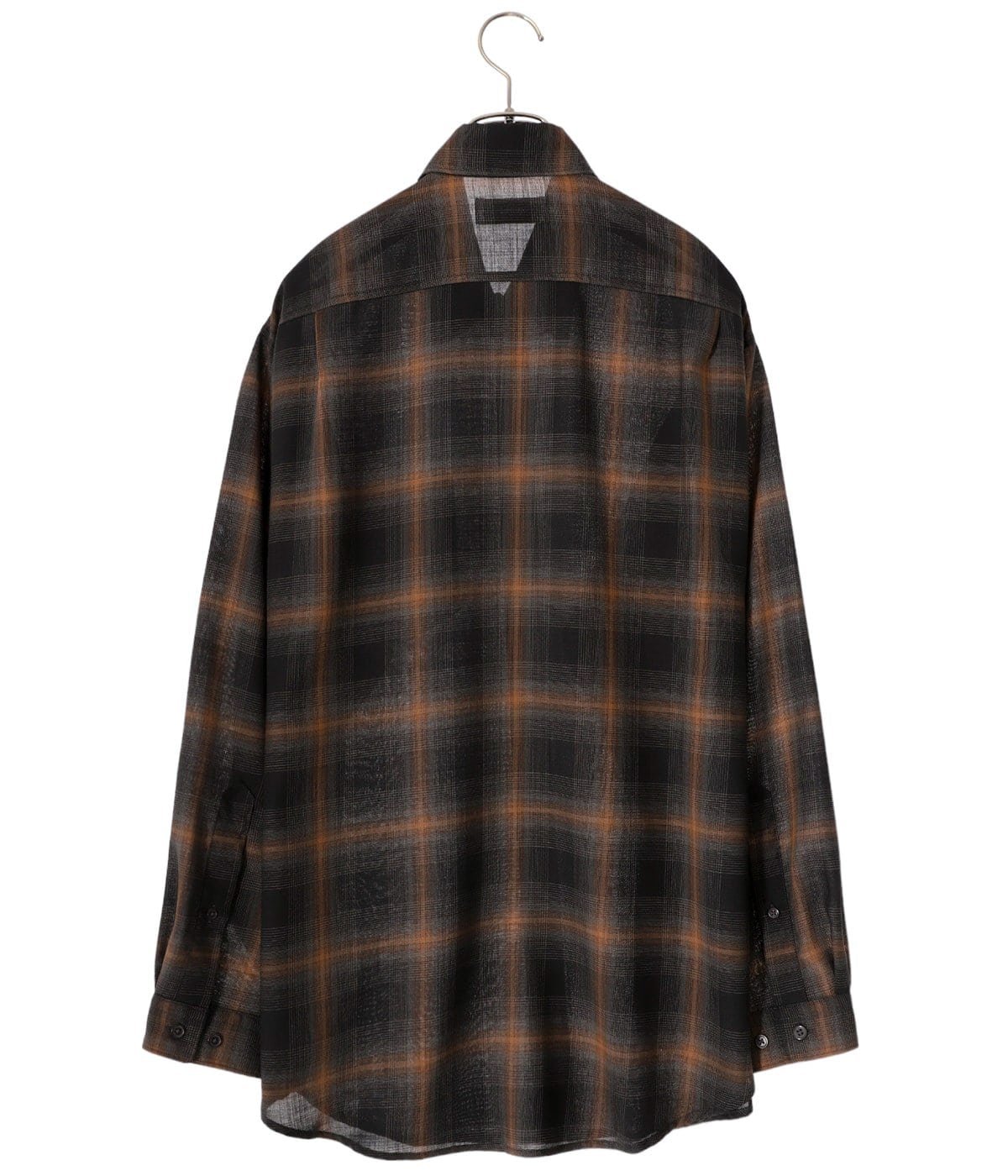 CHECK SHIRT - WOOL × RECYCLE POLYESTER VIYELLA - | marka(マーカ ...