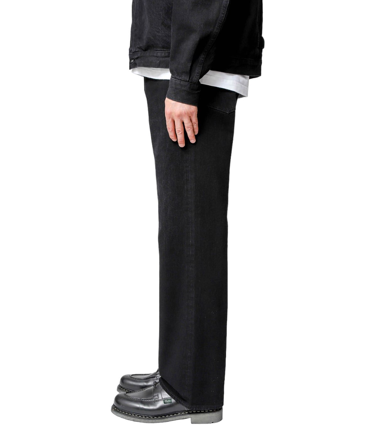 RELAX STRAIGHT FIT JEANS - black - | marka(マーカ) / パンツ