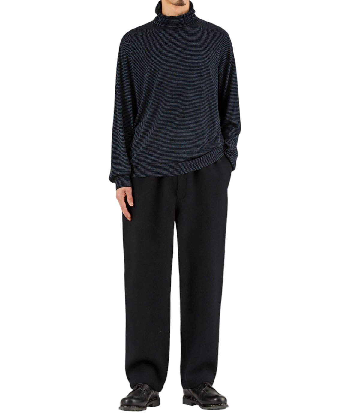 model(175cm / 60kg)B85 W75 H92 着用サイズ：2(M)