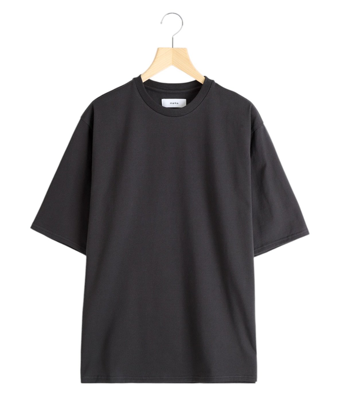 CREW NECK TEE - 40/2 organic cotton knit - | marka(マーカ