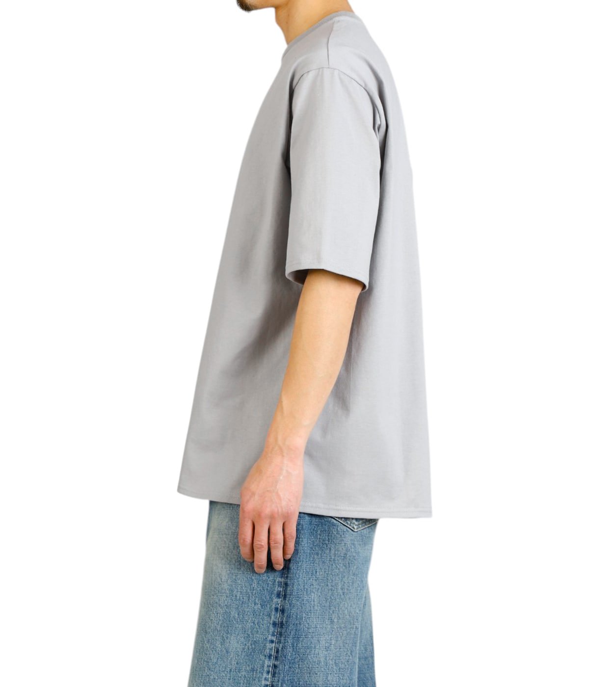 CREW NECK TEE - 40/2 organic cotton knit - | marka(マーカ