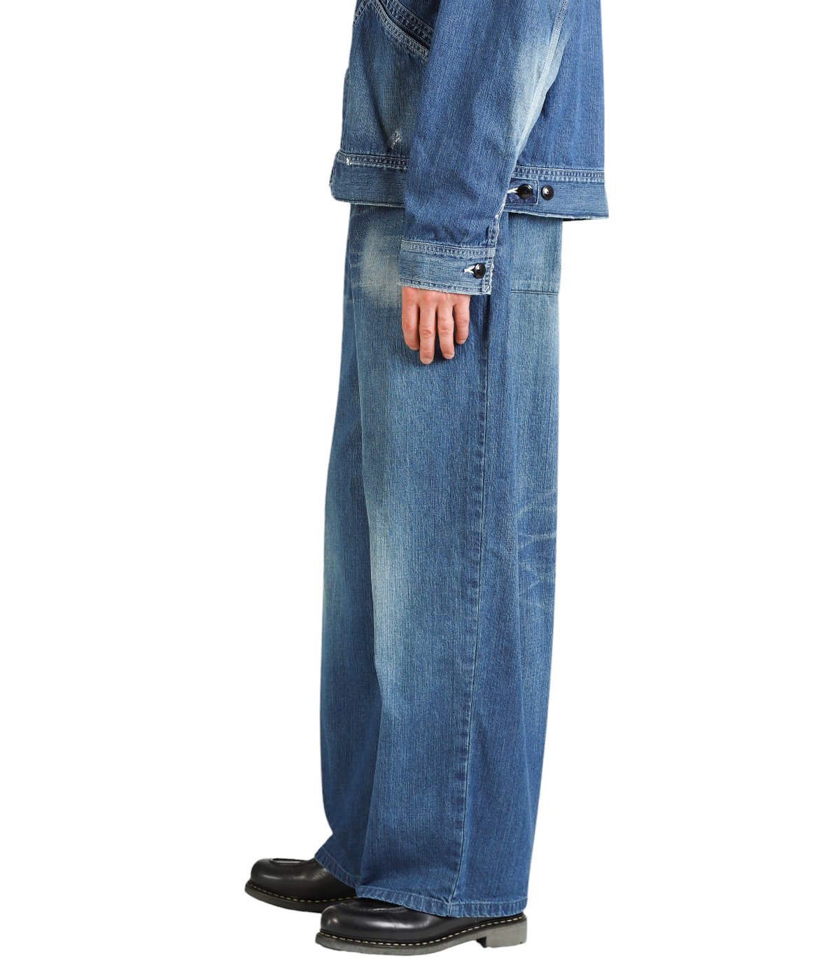 DENIM WORK PANTS - used washed - | marka(マーカ) / パンツ