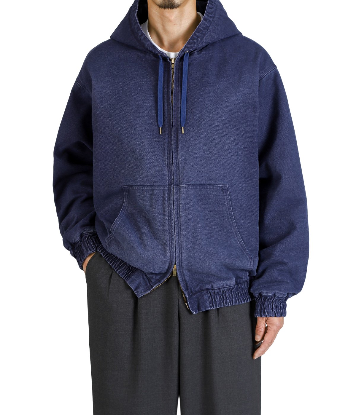 marka  PARKA charcoal　サイズ2　マーカ marka（マーカ） ： WORKERS PARKA -ORGANIC COTTON DUCK- / 全3色