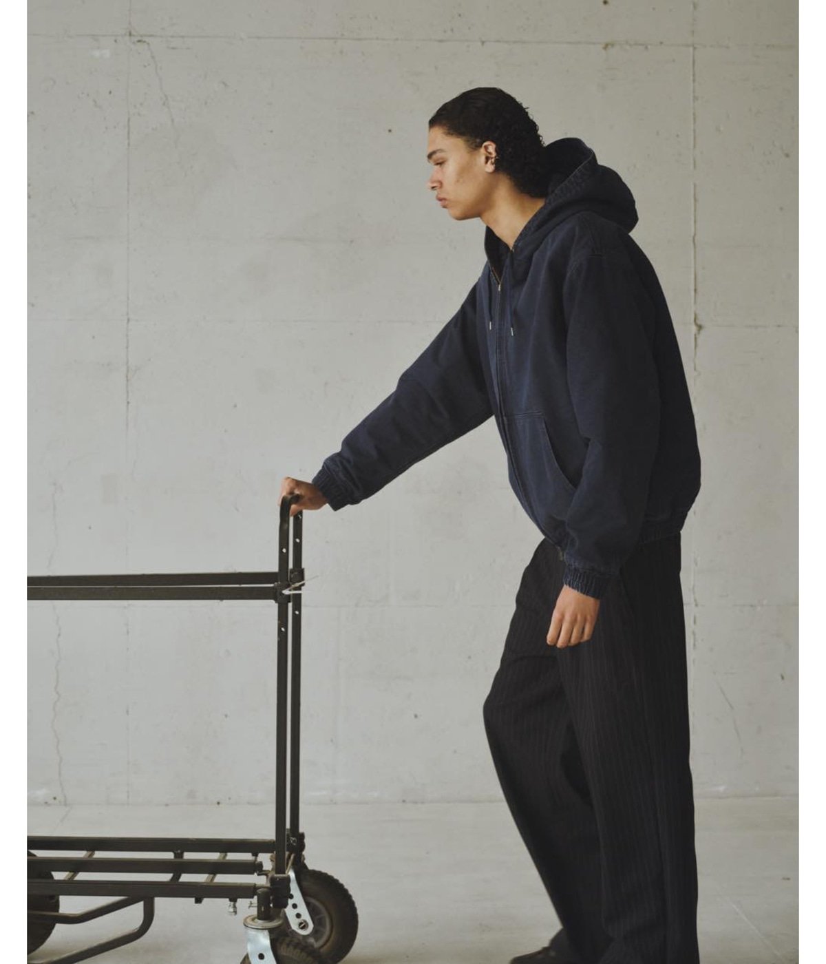 marka  PARKA charcoal　サイズ2　マーカ WORKERS PARKA -ORGANIC COTTON DUCK- | marka(マーカ