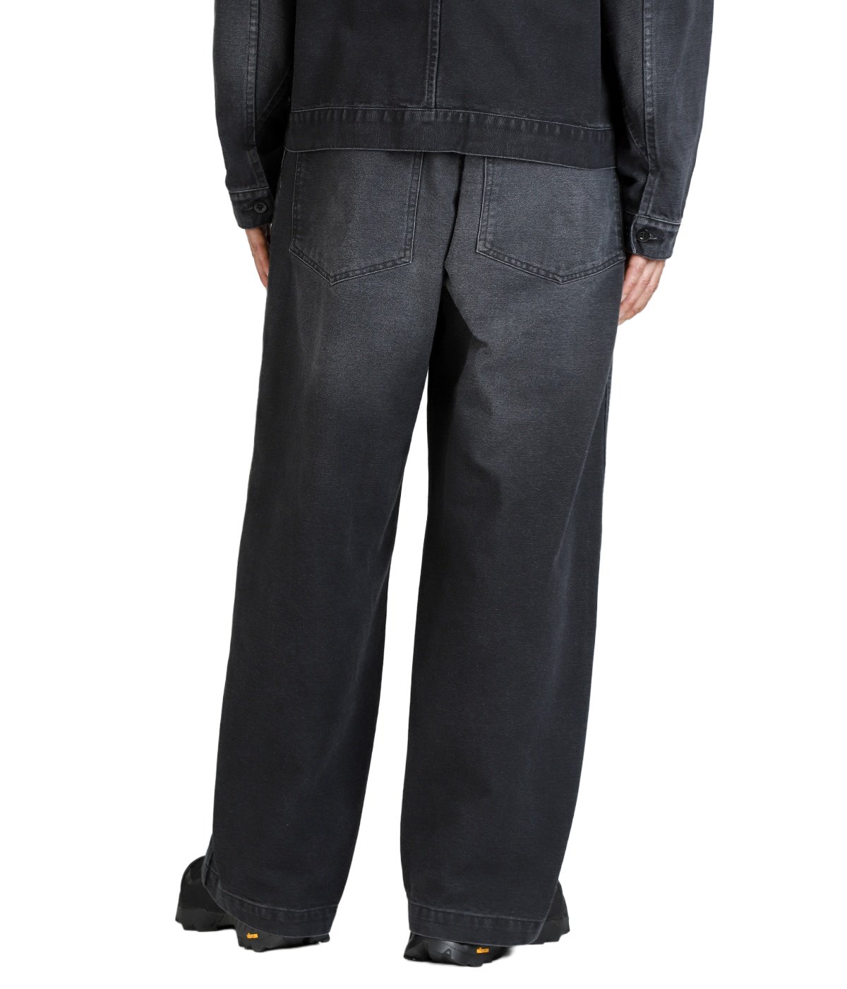 DUCK CLOTH DOUBLE KNEE TROUSERS サイズ2 Double Knee Duck Dungaree Pants - Men's Jeans - KEY Apparel