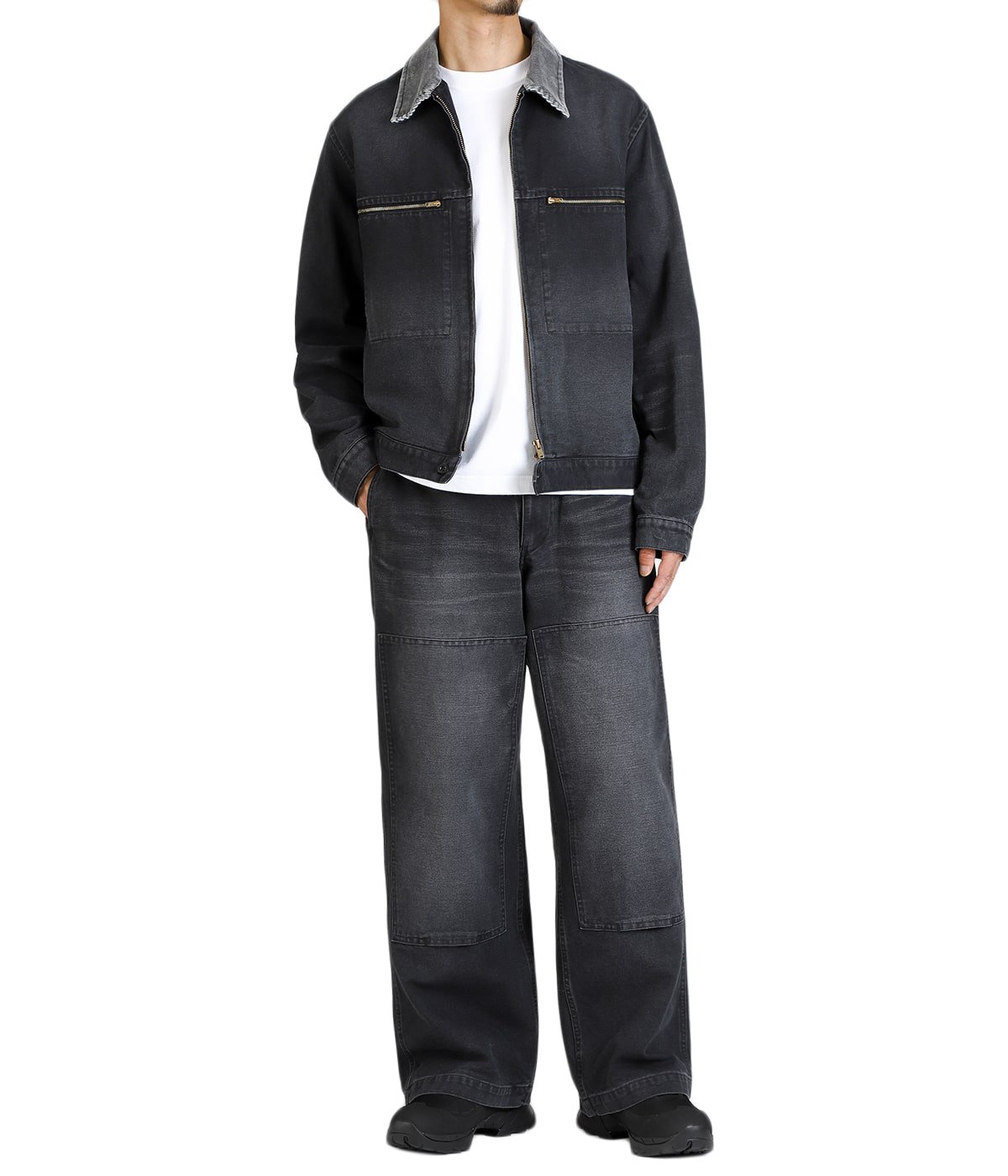 DOUBLE KNEE PANTS -ORGANIC COTTON DUCK- | marka(マーカ) / パンツ