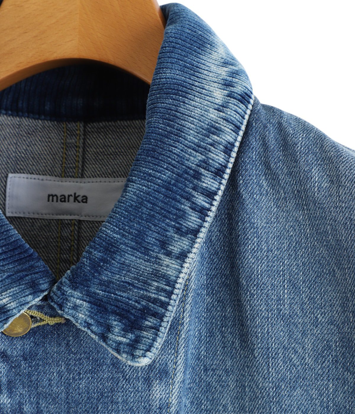 COVERALL JACKET -ORGANIC COTTON 13.5oz SELVEDGE DENIM- | marka