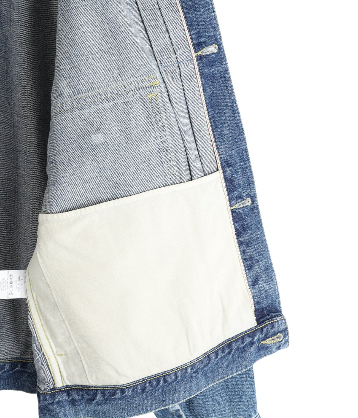 TYPE-1 DENIM JACKET -ORGANIC COTTON 13.5oz SELVEDGE DENIM- | marka