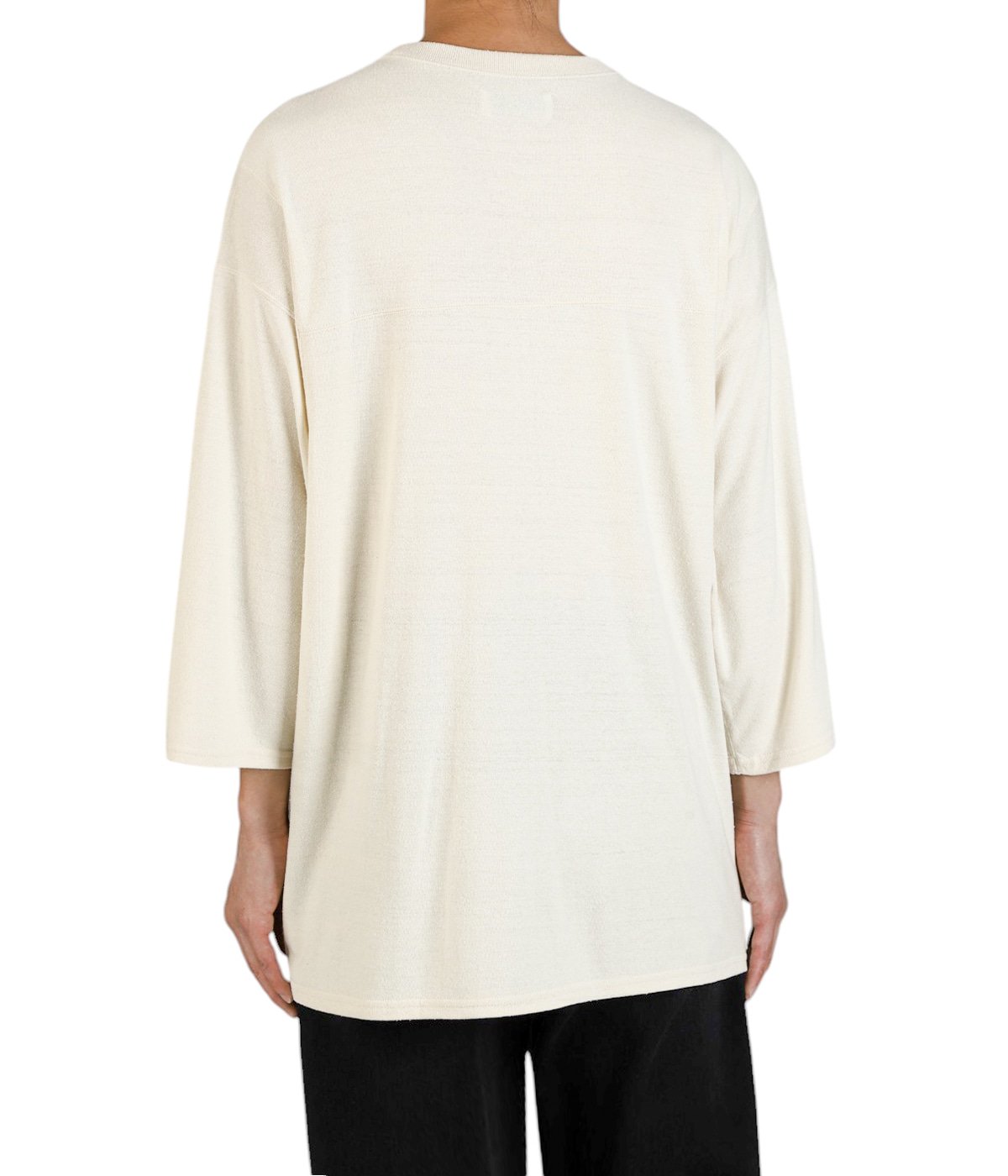 BALL GAMES THREE-QUARTER SLEEVE TEE -NOIL SILK KNIT- | marka