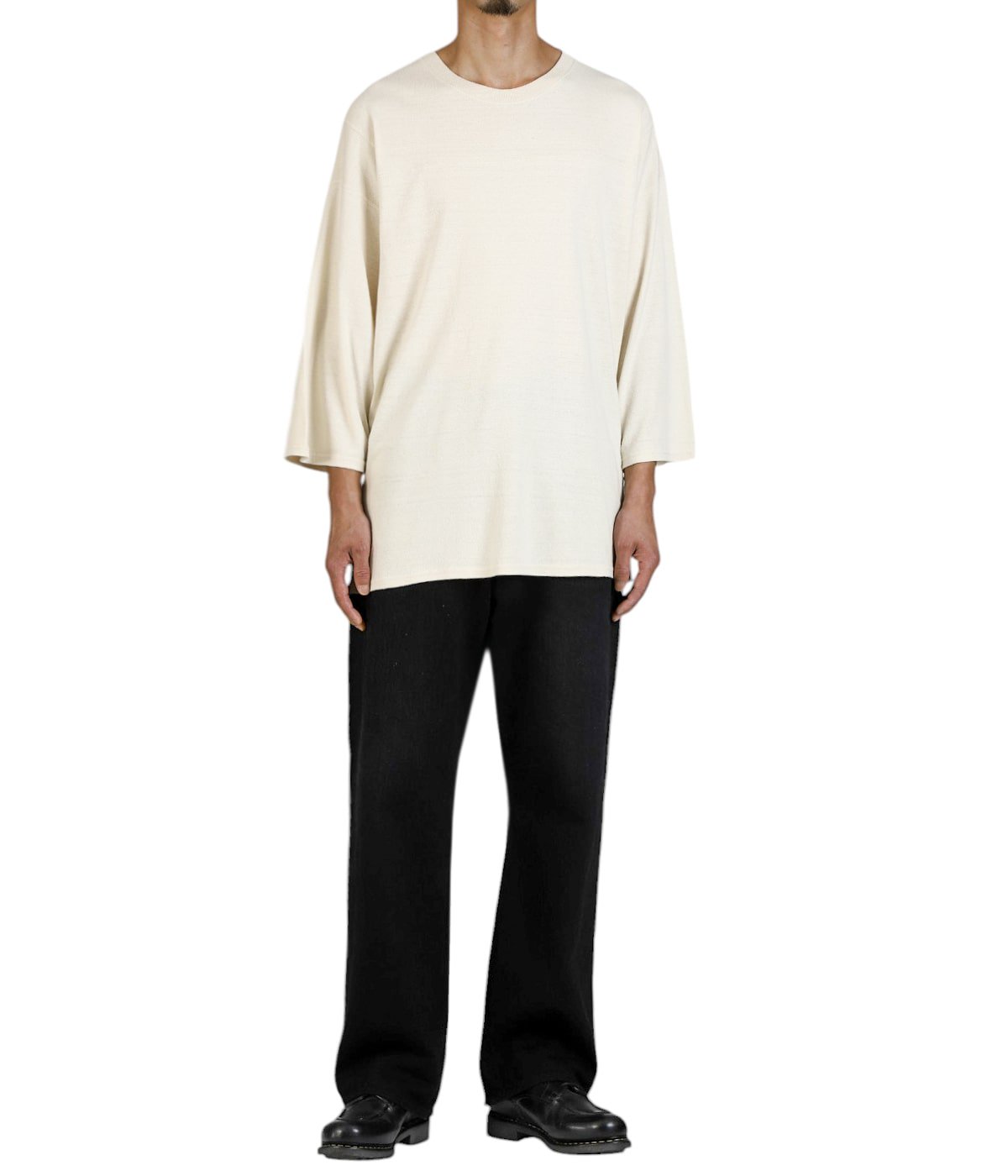 BALL GAMES THREE-QUARTER SLEEVE TEE -NOIL SILK KNIT- | marka 