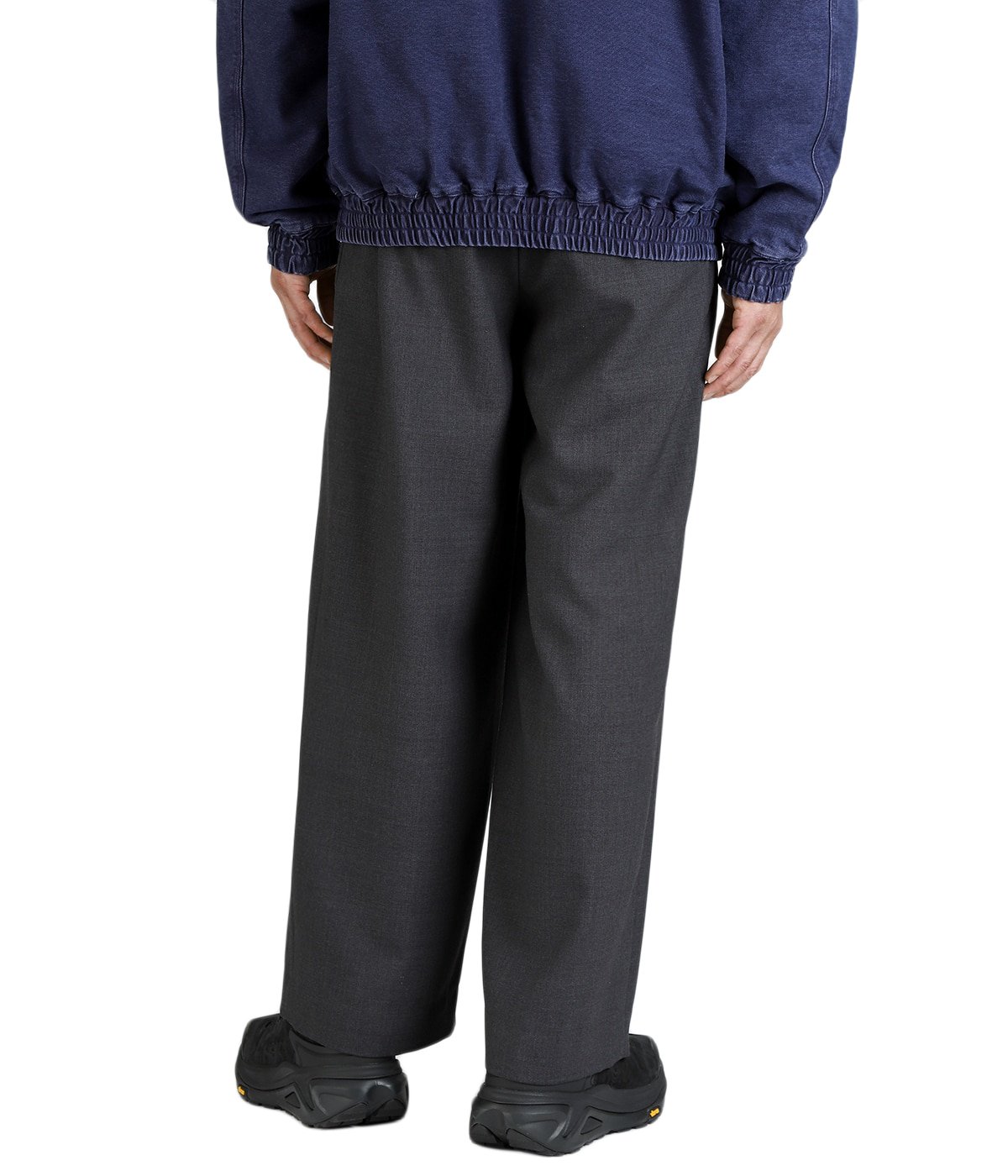新品 marka 2 TUCK MILITARY PANTS markaware RECYCLED POLYESTER NON-MULESED WOOL GABARDINE TWO TUCK
