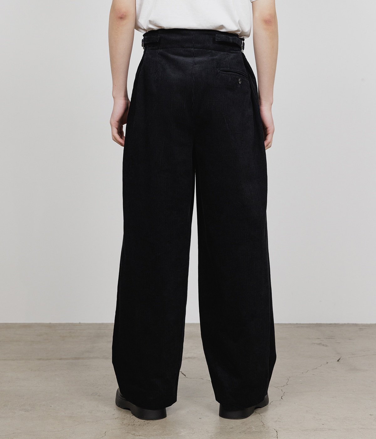 予約】TWO TUCK MILITARY TROUSERS -ORGANIC COTTON 8
